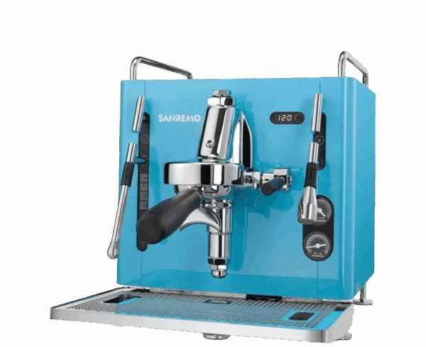 Espressomachine kopen Sanremo Cube voor thuis kantoor of klein horeca