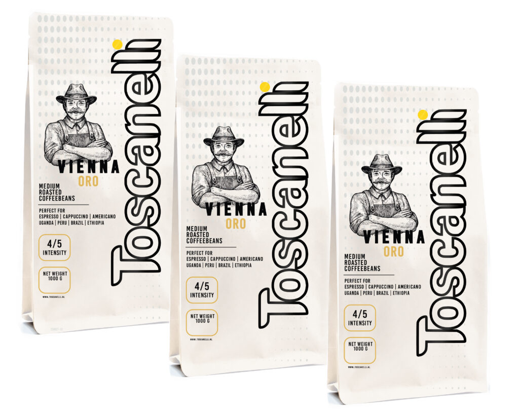 1KG Vienna Oro koffiebonen Medium Roast Arabica & Robusta