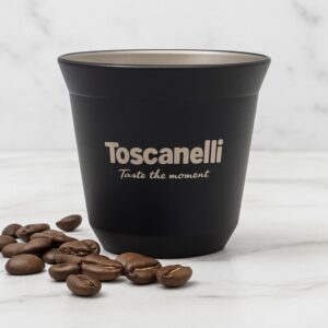 β«οΈ Tosca Nero β Luxe Dubbelwandig Espressokopje 80 ml Premium Zwart