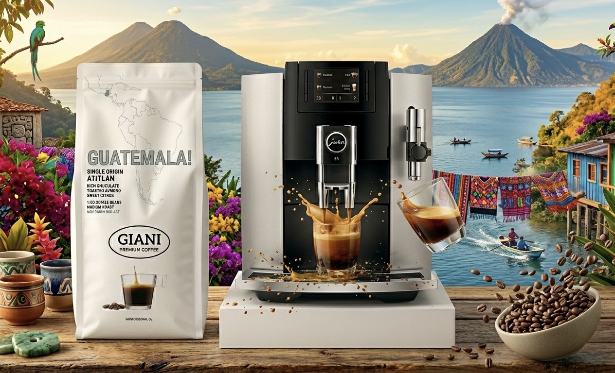 NIEUW Giani - Guatemala! - Single Origin- Koffiebonen - 1kg - Afbeelding 2